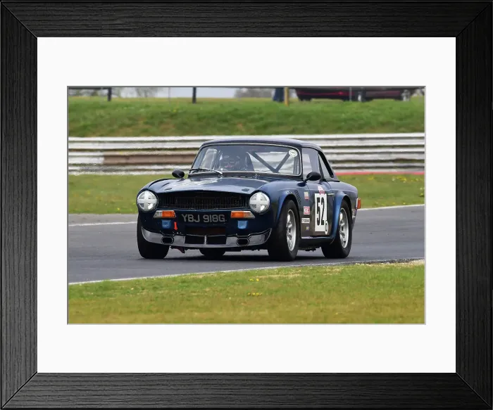 Framed Print : CJ10 8319 Phillip Lambe, Triumph TR6 Framed Print : CJ10 8319 Phillip Lambe, Triumph TR6