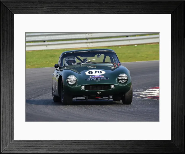 Framed Print : CM33 0772 Martin Stowe, TVR Grantura Mk3 Framed Print : CM33 0772 Martin Stowe, TVR Grantura Mk3