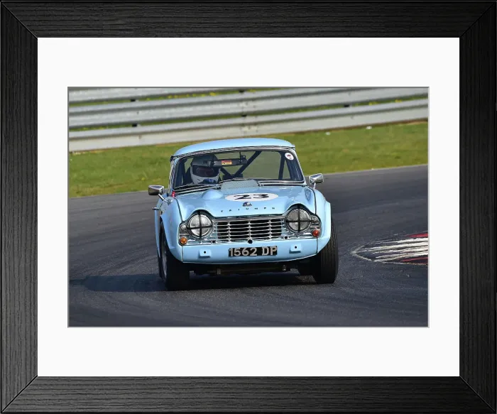Framed Print : CM33 0774 Michael Hunter, Triumph TR4 Framed Print : CM33 0774 Michael Hunter, Triumph TR4