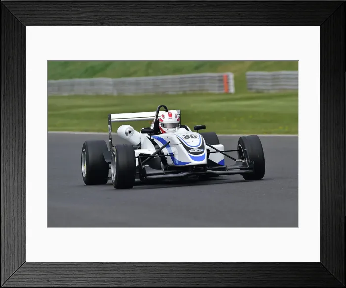 Framed Print : CM32 9927 Mike Hatton, Dallara F305