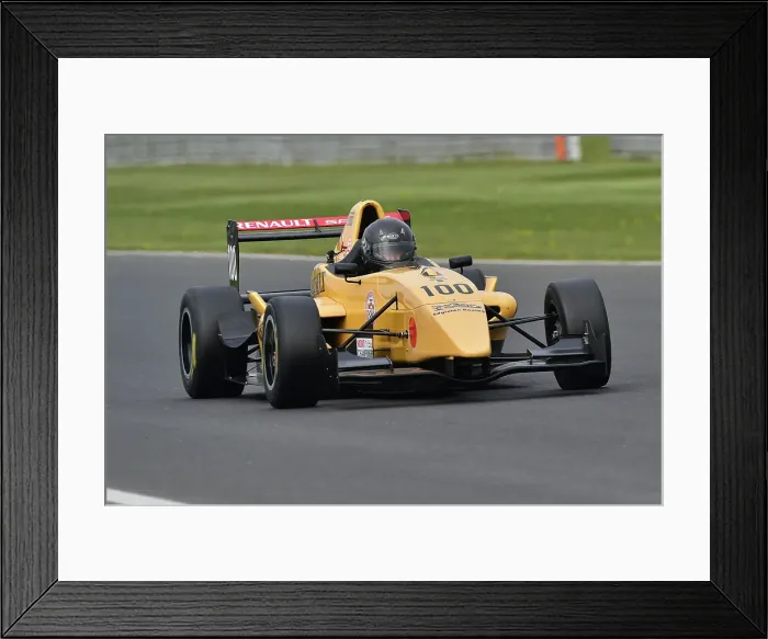 Framed Print : CM32 9952 Juan Moreno, Formula Renault Framed Print : CM32 9952 Juan Moreno, Formula Renault