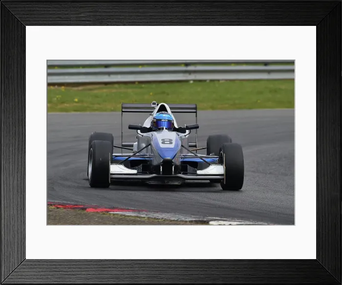 Framed Print : CM33 0586 Martin Wright, Dallara F301