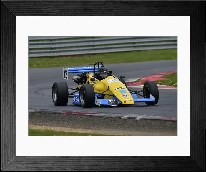 Framed Print : CM33 0611 Kyle Wallace, Formula Renault