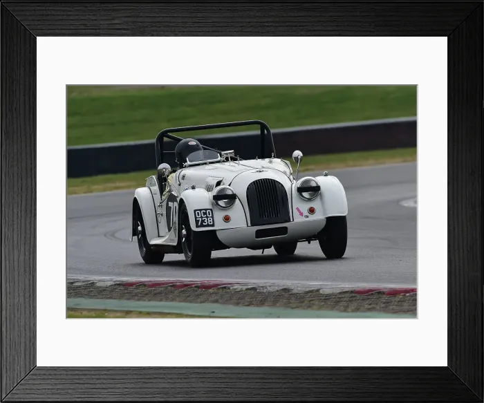 Framed Print : CM33 0007 Alan House, Morgan Plus 4 Framed Print : CM33 0007 Alan House, Morgan Plus 4