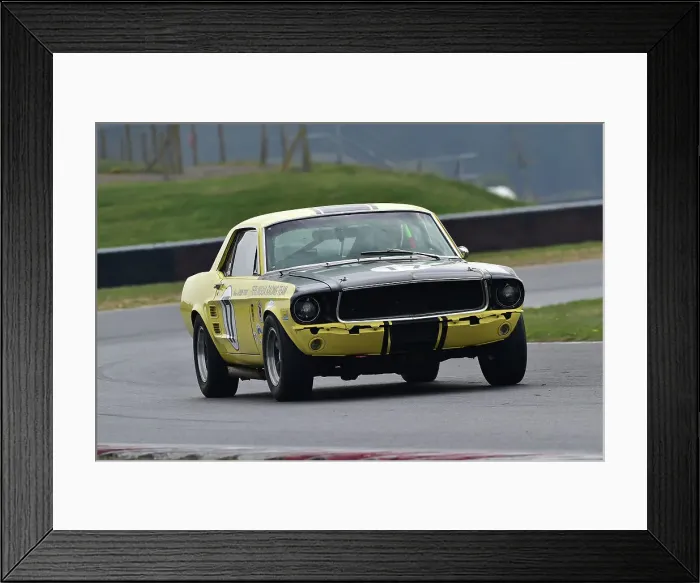 Framed Print : CM33 0008 Adam Simmonds, Ford Mustang