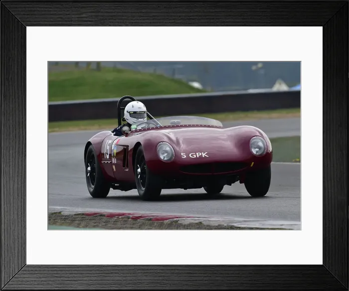 Framed Print : CM33 0014 John Burton, Alton Jaguar Sports Framed Print : CM33 0014 John Burton, Alton Jaguar Sports