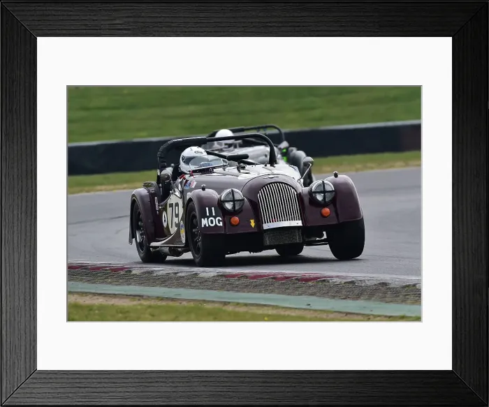 Framed Print : CM33 0016 Richard Plant, Morgan Plus 8 Framed Print : CM33 0016 Richard Plant, Morgan Plus 8