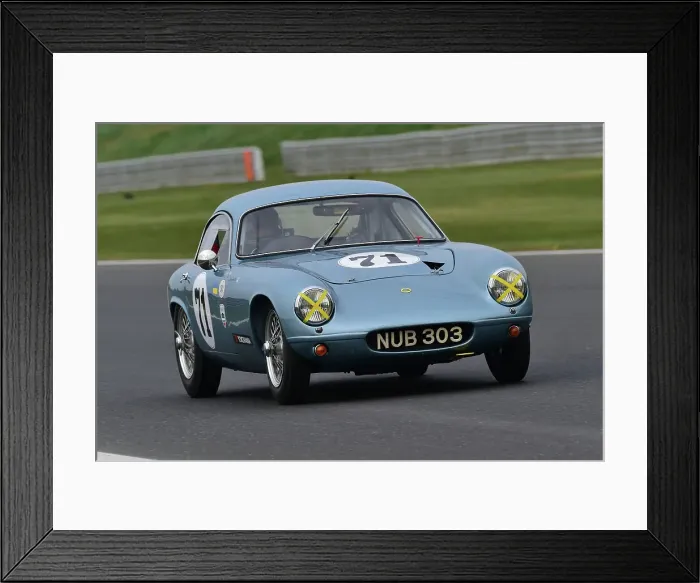 Framed Print : CM33 0038 Brian Arculus, Lotus Elite Framed Print : CM33 0038 Brian Arculus, Lotus Elite