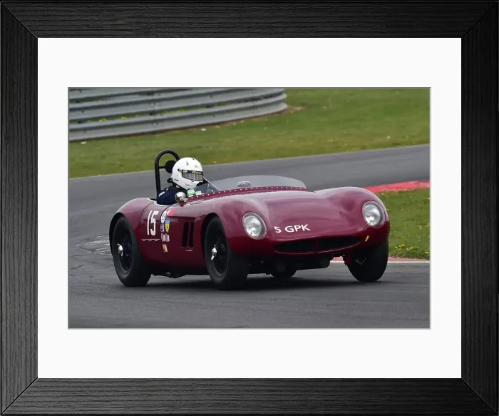 Framed Print : CM33 0737 John Burton, Alton Jaguar Sports Framed Print : CM33 0737 John Burton, Alton Jaguar Sports
