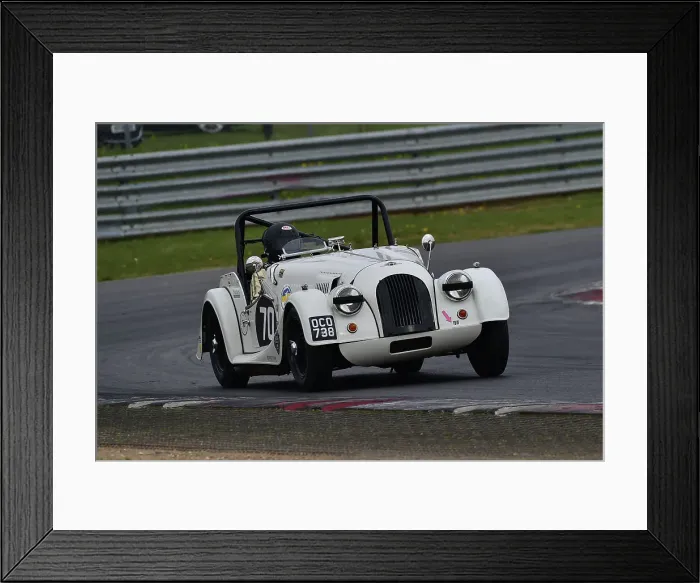 Framed Print : CM33 0754 Alan House, Morgan Plus 4 Framed Print : CM33 0754 Alan House, Morgan Plus 4