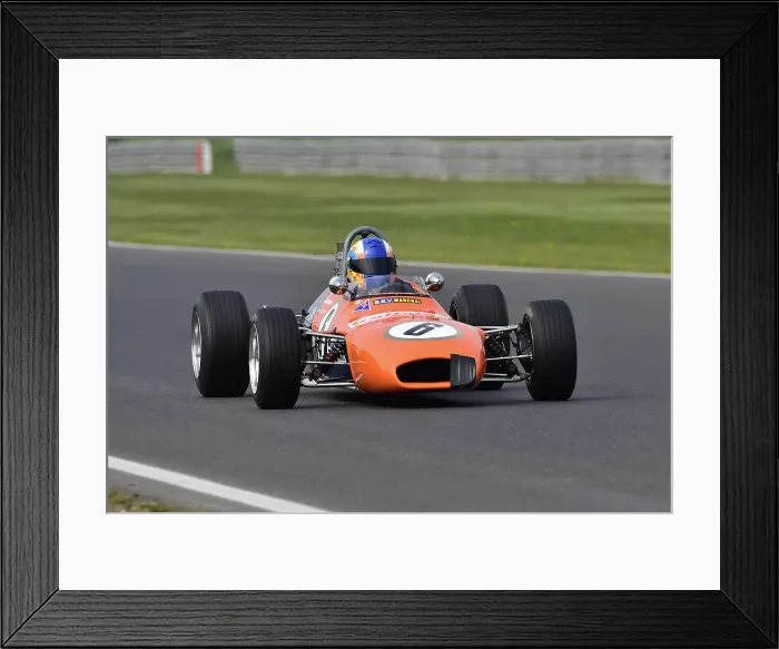 Framed Print : CM33 0062 Leif Bosson, Brabham BT28 Framed Print : CM33 0062 Leif Bosson, Brabham BT28