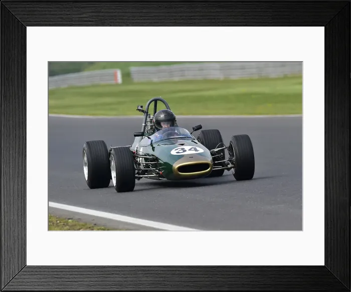 Framed Print : CM33 0063 Gil Duffy, Brabham BT21B