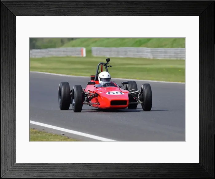 Framed Print : CJ10 8512 Oliver Chapman, Lola T200 Framed Print : CJ10 8512 Oliver Chapman, Lola T200