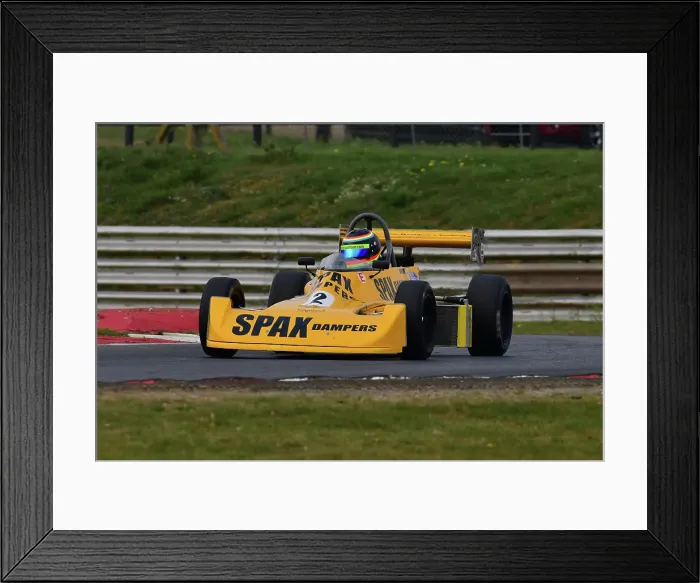 Framed Print : CJ10 8423 Benn Simms, Reynard SF77