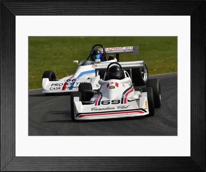 Framed Print : CM33 0438 Adrian Reynard, Reynard SF79, Adrian Langridge, Reynard SF78