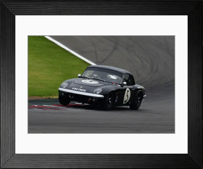 Framed Print : CJ10 9267 Stephan Jobstl, Philipp Buhofer, George McDonald, Lotus Elan 26R