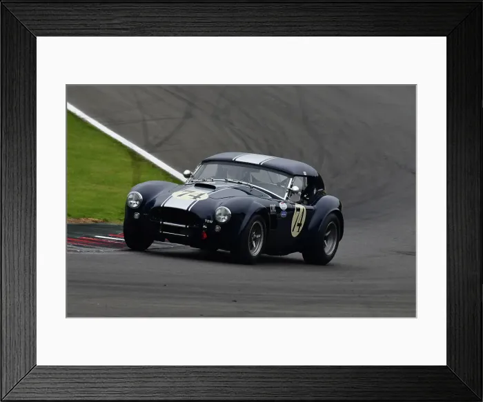 Framed Print : CJ10 9273 Chris Chiles Snr, Chris Chiles Jnr, Shelby Cobra Framed Print : CJ10 9273 Chris Chiles Snr, Chris Chiles Jnr, Shelby Cobra