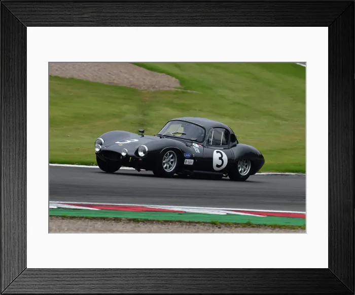 Framed Print : CJ10 9308 Steve Ward, Thomas Ward, Josh Ward, Ginetta G4R