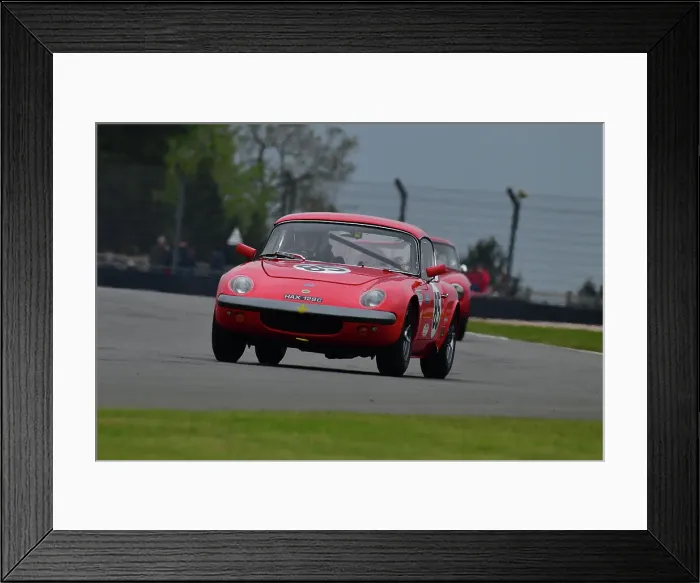 Framed Print : CJ10 9350 Stephen Bond, Cliff Gray, Lotus Elan 26R