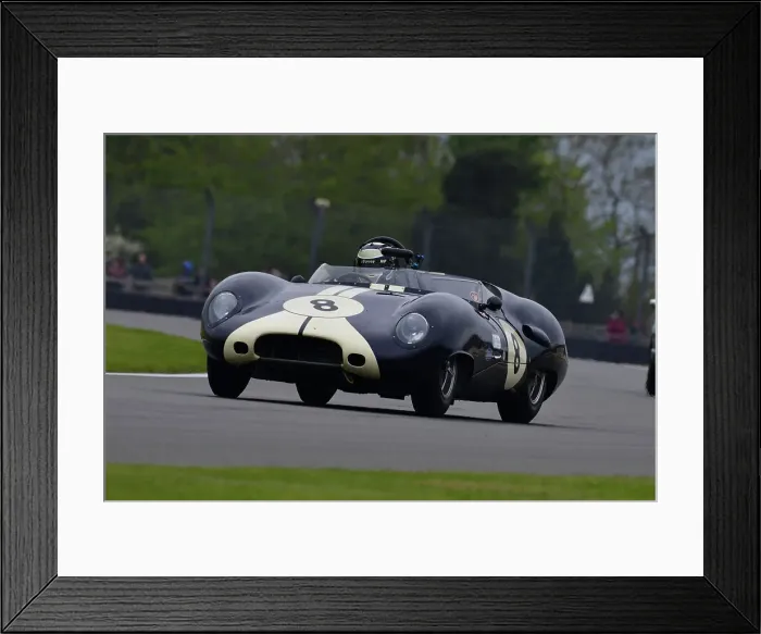 Framed Print : CJ10 9352 Max Girardo, James Cottingham, Lister Jaguar Costin Framed Print : CJ10 9352 Max Girardo, James Cottingham, Lister Jaguar Costin