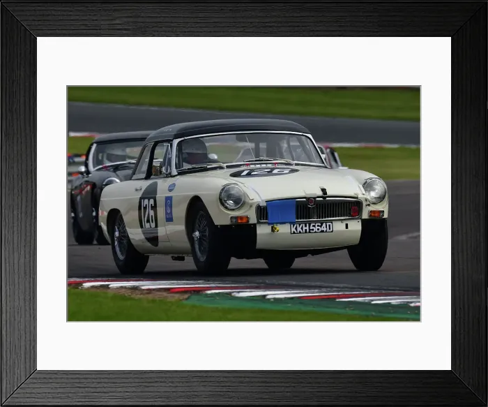 Framed Print : CJ10 9773 Guy Harman, Nick Finburgh, MG B Framed Print : CJ10 9773 Guy Harman, Nick Finburgh, MG B