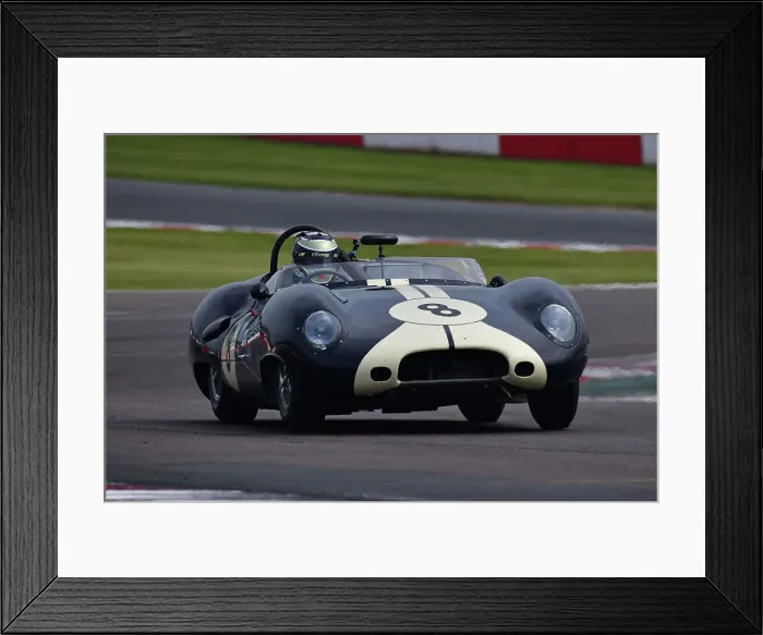 Framed Print : CJ10 9778 Max Girardo, James Cottingham, Lister Jaguar Costin Framed Print : CJ10 9778 Max Girardo, James Cottingham, Lister Jaguar Costin