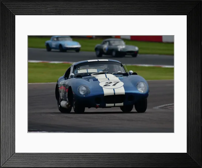 Framed Print : CJ10 9797 Roy Alderslade, Andrew Jordan, Shelby Daytona Cobra Coupe