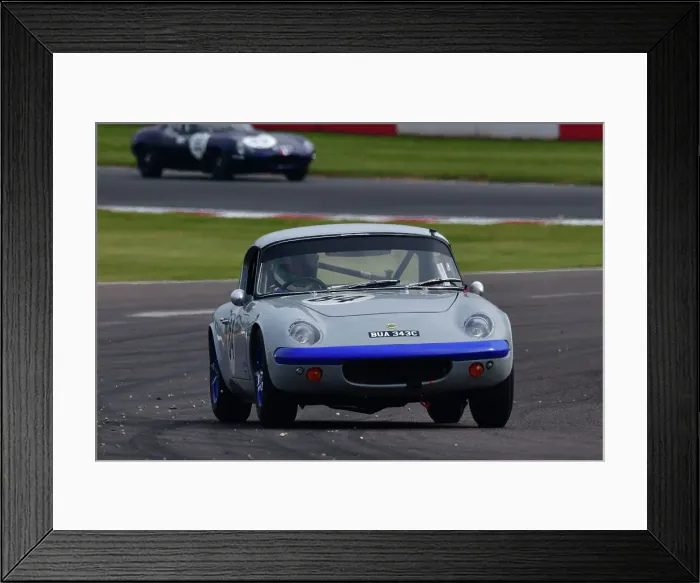 Framed Print : CJ10 9854 Steve Jones, Chris Atkinson, Lotus 26R