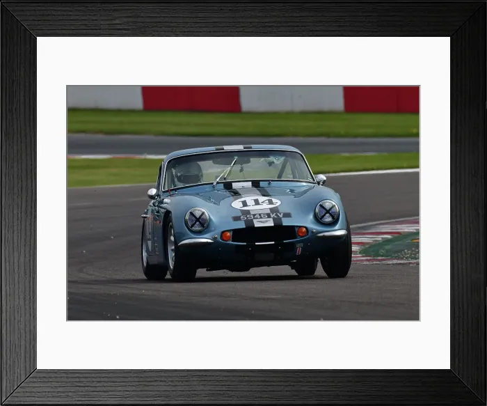 Framed Print : CJ10 9869 Guy Grant, Mark Hales, TVR Grantura