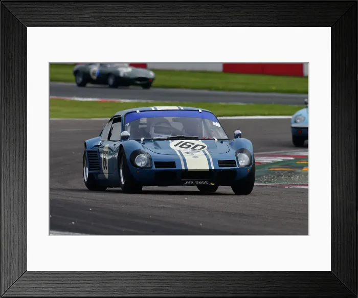 Framed Print : CJ10 9873 Michael Birch, Gareth Burnett, Richard Bradley, Elva GT 160 Framed Print : CJ10 9873 Michael Birch, Gareth Burnett, Richard Bradley, Elva GT 160