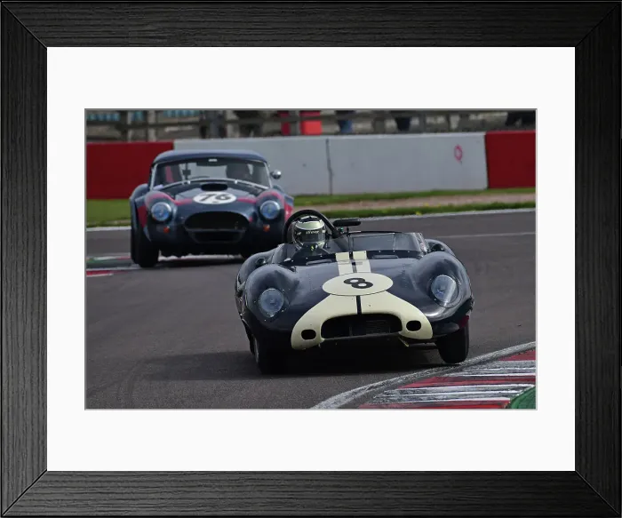 Framed Print : CJ10 9894 Max Girardo, James Cottingham, Lister Jaguar Costin Framed Print : CJ10 9894 Max Girardo, James Cottingham, Lister Jaguar Costin