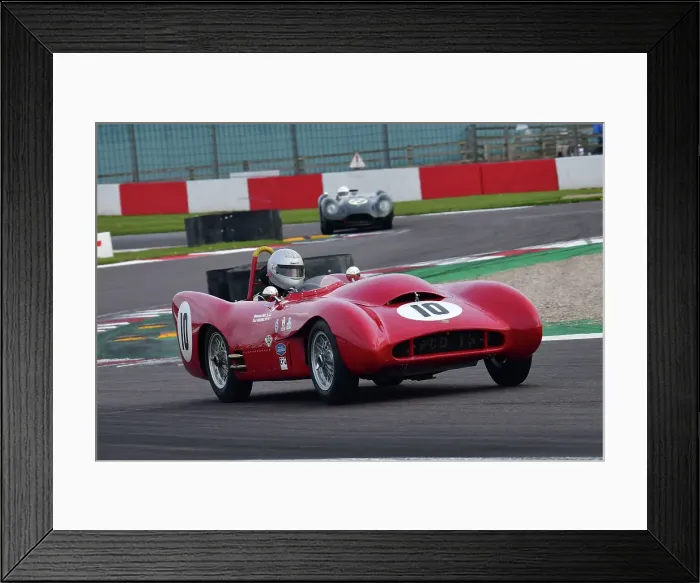 Framed Print : CJ10 9203 Malcolm Paul, Rick Bourne, Lotus Mk10 Framed Print : CJ10 9203 Malcolm Paul, Rick Bourne, Lotus Mk10