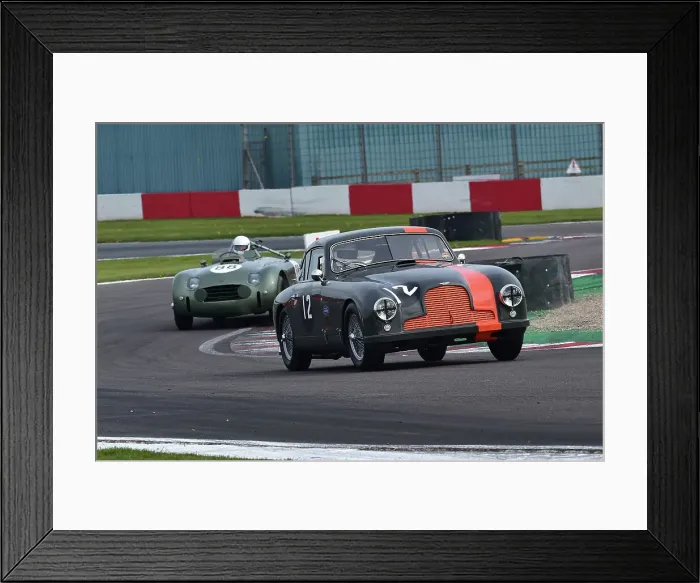 Framed Print : CM33 1676 Peter Baker, Aston Martin DB2 Framed Print : CM33 1676 Peter Baker, Aston Martin DB2