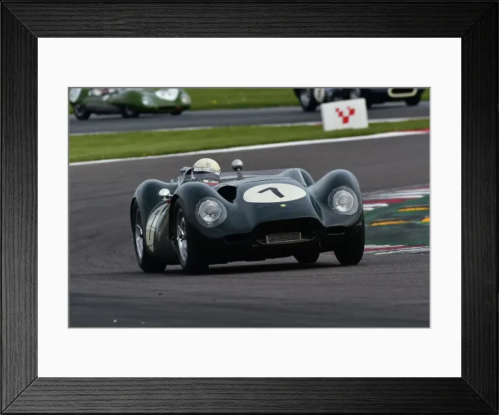 Framed Print : CM33 1678 Gary Pearson, Alex Brundle, Lister Jaguar Knobbly Framed Print : CM33 1678 Gary Pearson, Alex Brundle, Lister Jaguar Knobbly