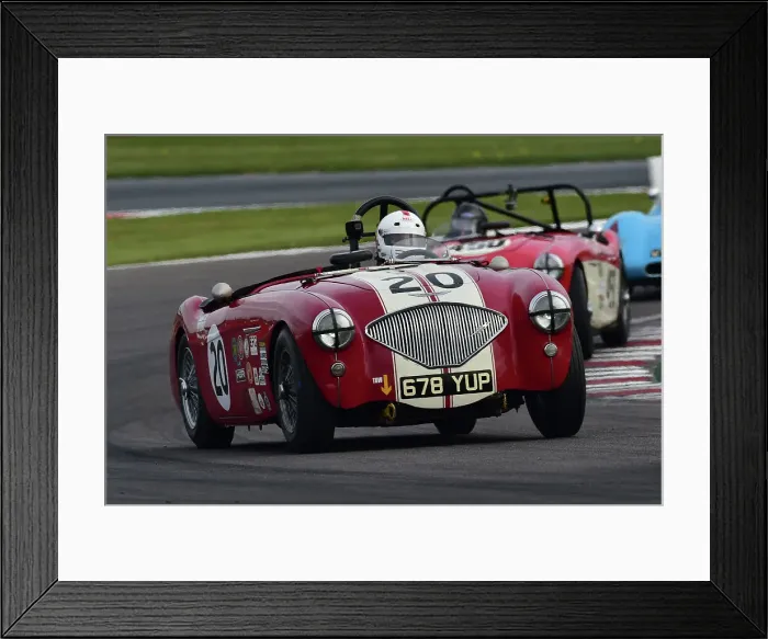 Framed Print : CM33 1697 Jonathan Abecassis, Austin Healey 100-4 Framed Print : CM33 1697 Jonathan Abecassis, Austin Healey 100-4