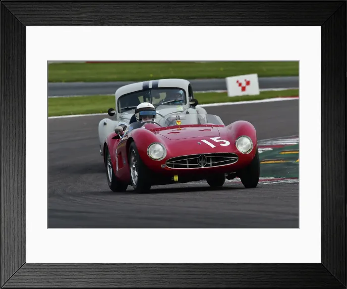 Framed Print : CM33 1709 Tom Pilkington, Richard Pilkington, Maserati 300S Framed Print : CM33 1709 Tom Pilkington, Richard Pilkington, Maserati 300S