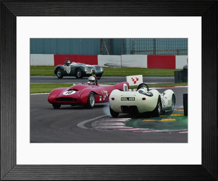 Framed Print : CM33 1731 Richard Hudson, Stuart Morley, Lister Knobbly, Malcolm Paul, Rick Bourne, Lotus Mk10 Framed Print : CM33 1731 Richard Hudson, Stuart Morley, Lister Knobbly, Malcolm Paul, Rick Bourne, Lotus Mk10