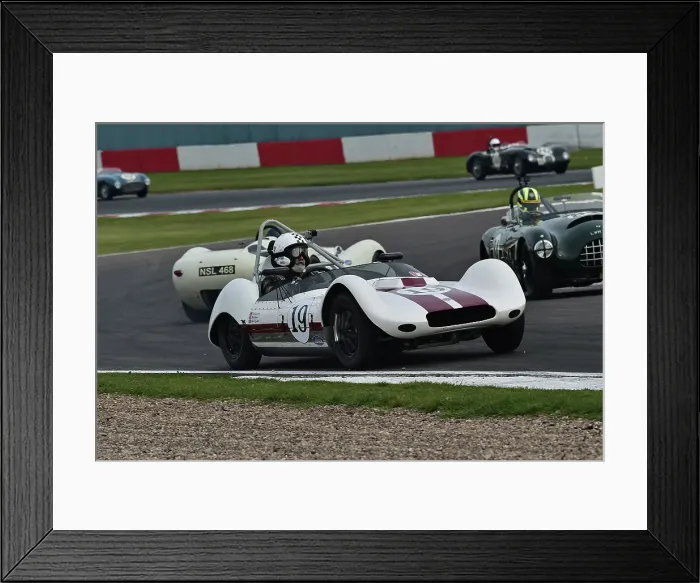 Framed Print : CM33 1740 Ralf Emmerling, David Keers-Trafford, Elva Mk5 Framed Print : CM33 1740 Ralf Emmerling, David Keers-Trafford, Elva Mk5