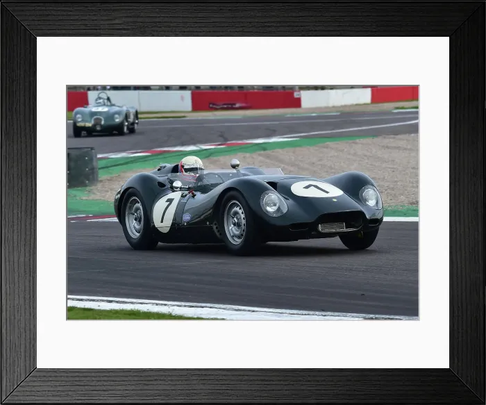 Framed Print : CM33 1800 Gary Pearson, Alex Brundle, Lister Jaguar Knobbly Framed Print : CM33 1800 Gary Pearson, Alex Brundle, Lister Jaguar Knobbly