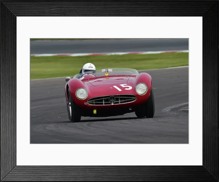 Framed Print : CM33 1898 Tom Pilkington, Richard Pilkington, Maserati 300S Framed Print : CM33 1898 Tom Pilkington, Richard Pilkington, Maserati 300S