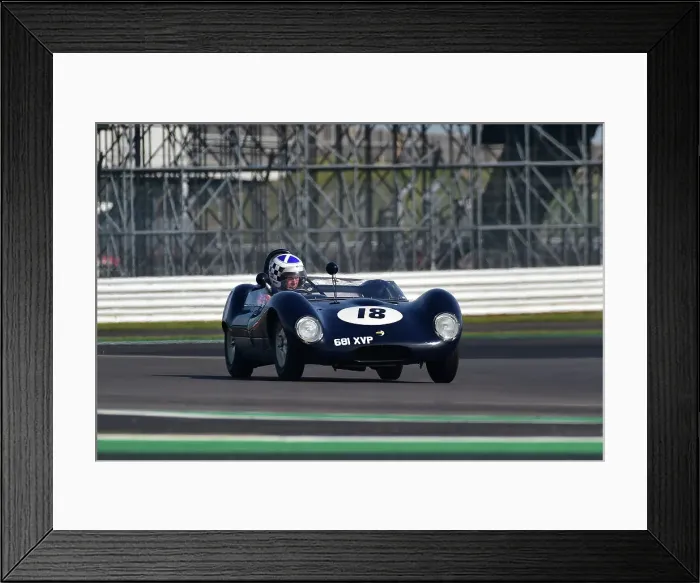 Framed Print : CM33 2476 John Chisholm, Lola Mk1