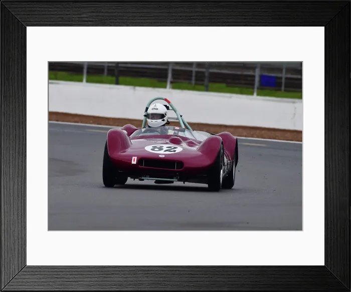 Framed Print : CJ11 0729 James Owen, Elva Mk5 Framed Print : CJ11 0729 James Owen, Elva Mk5