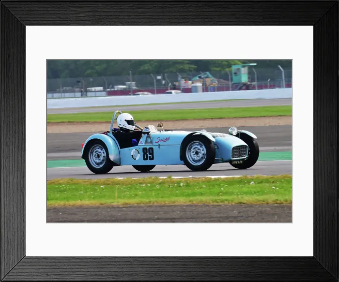 Framed Print : CJ11 0147 Jamie Mason, Lotus 7 Framed Print : CJ11 0147 Jamie Mason, Lotus 7