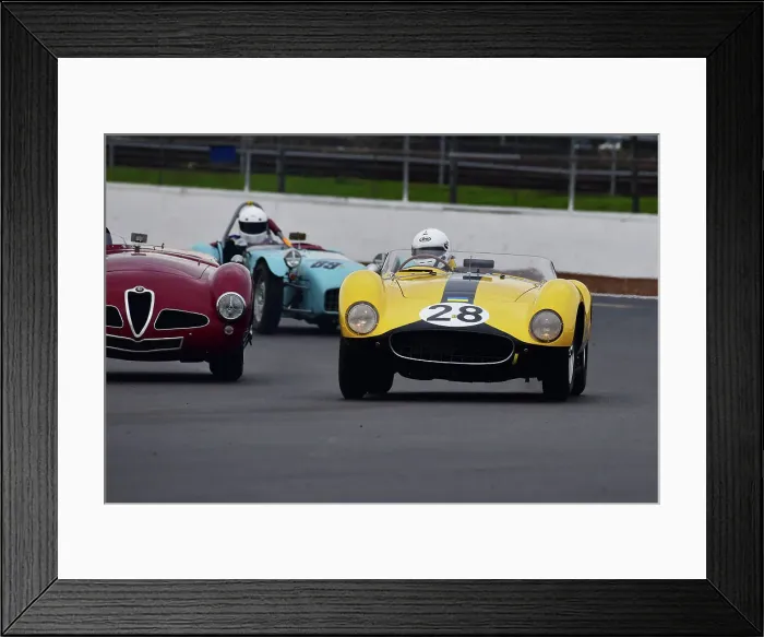 Framed Print : CJ11 0731 David Cottingham, Ferrari 500 Framed Print : CJ11 0731 David Cottingham, Ferrari 500