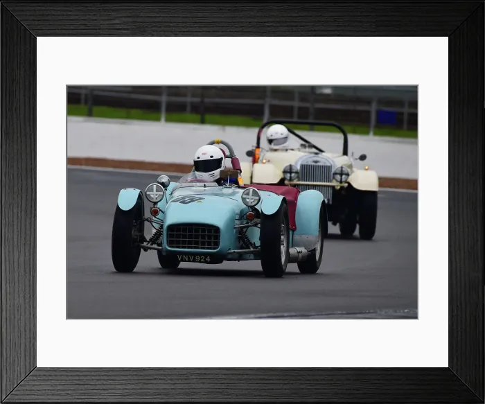 Framed Print : CJ11 0719 Jamie Mason, Lotus 7 Framed Print : CJ11 0719 Jamie Mason, Lotus 7