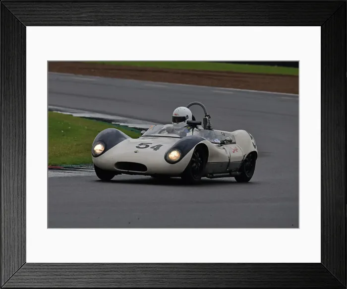 Framed Print : CJ11 0766 Tim Reid, Lola Mk1 Framed Print : CJ11 0766 Tim Reid, Lola Mk1