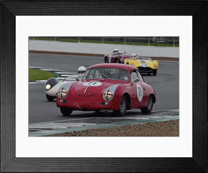 Framed Print : CJ11 0750 Steve Wright, Porsche 356A Framed Print : CJ11 0750 Steve Wright, Porsche 356A