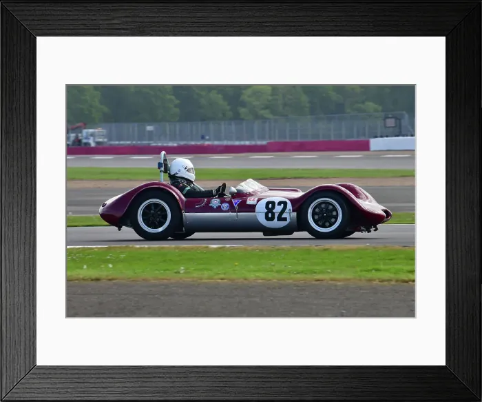 Framed Print : CJ11 0148 James Owen, Elva Mk5 Framed Print : CJ11 0148 James Owen, Elva Mk5