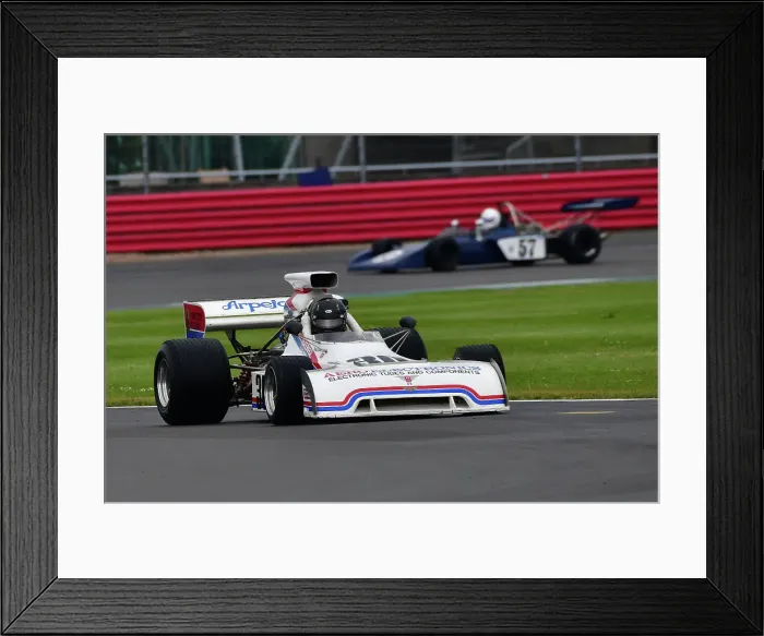 Framed Print : CJ11 1106 Marc Campfield, Chevron B24