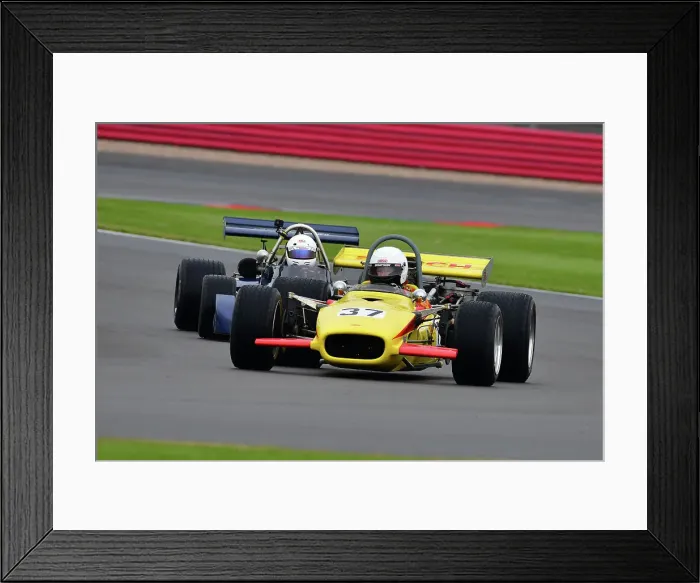 Framed Print : CJ11 1102 Adam Simmonds, Lola T142 Framed Print : CJ11 1102 Adam Simmonds, Lola T142
